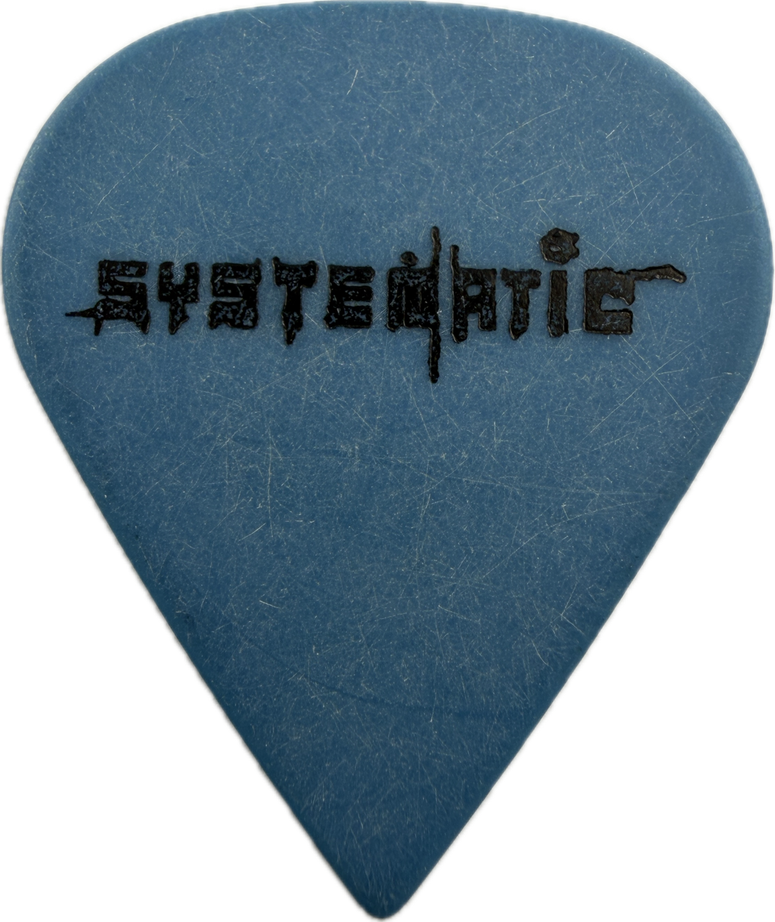 TIM NARDUCCI SYSTEMATIC 2001 OZZFEST TOUR GUITAR PICK FRONT