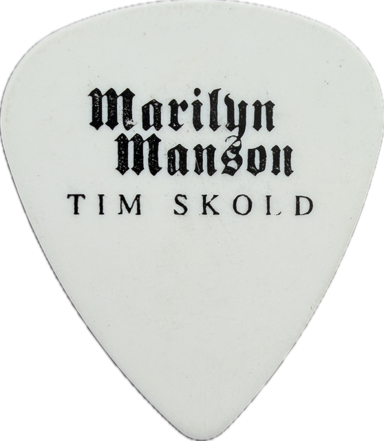 TIM SKOLD MARILYN MANSON 2004 LEST WE FORGET TOUR GUITAR PICK