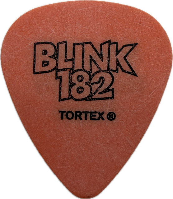 TOM DELONGE BLINK-182 1999 ENEMA OF THE STATE TOUR GREAT PICK FOR A SHITTY PLAYER GUITAR PICK