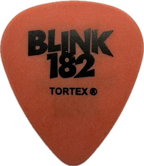 TOM DELONGE BLINK-182 2002 INLAND INVASION GUITAR PICK