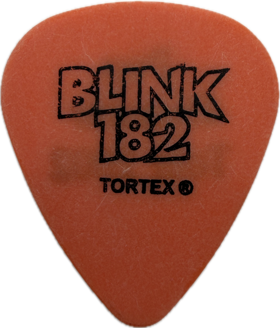 TOM DELONGE BLINK-182 2002 POP DISASTER TOUR GUITAR PICK