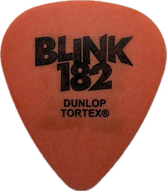 BLINK-182 2003 TOUR I FOUGHT TERRORISM GUITAR PICK