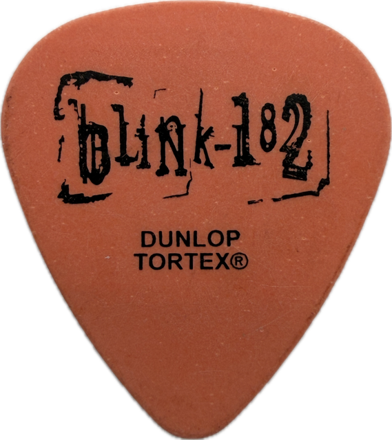TOM DELONGE BLINK-182 2004 TOUR TORTEX LOGO GUITAR PICK