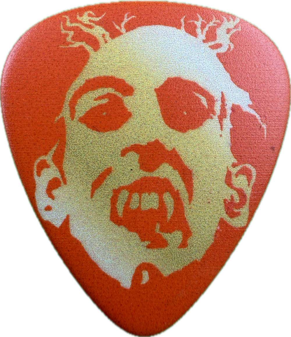 TOMMY HENRIKSEN HOLLYWOOD VAMPIRES RISE SIGNATURE GUITAR PICK FRONT