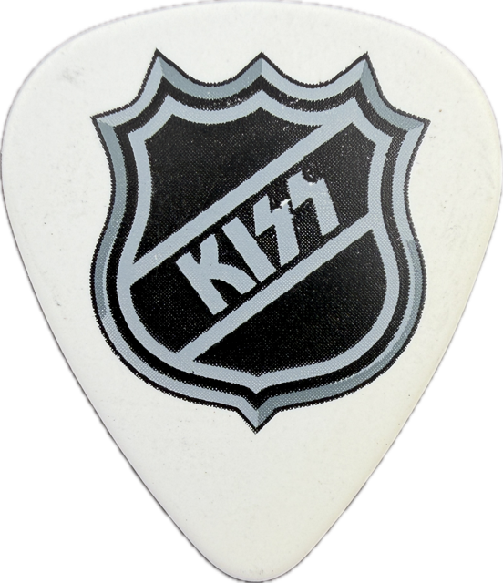 TOMMY THAYER KISS 2014 NHL STADIUM SERIES TOUR GUITAR PICK