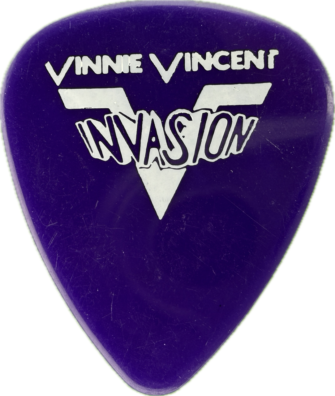 Vinnie Vincent Vinnie Vincent Invasion 1986 Invasion Tour Guitar Pick front