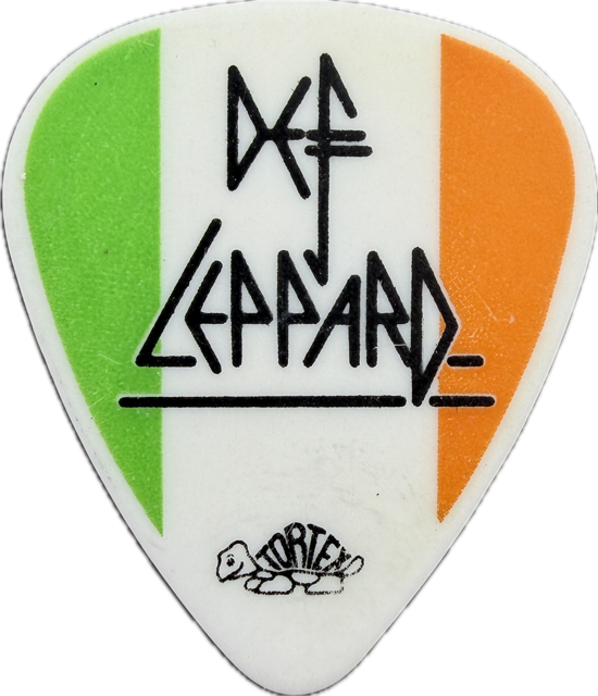 VIVIAN CAMPBELL DEF LEPPARD 2008 SPARKLE LOUNGE TOUR GUITAR PICK