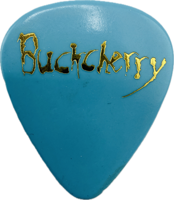 YOGI LONICH BUCKCHERRY 1999 LIT UP TOUR GUITAR PICK