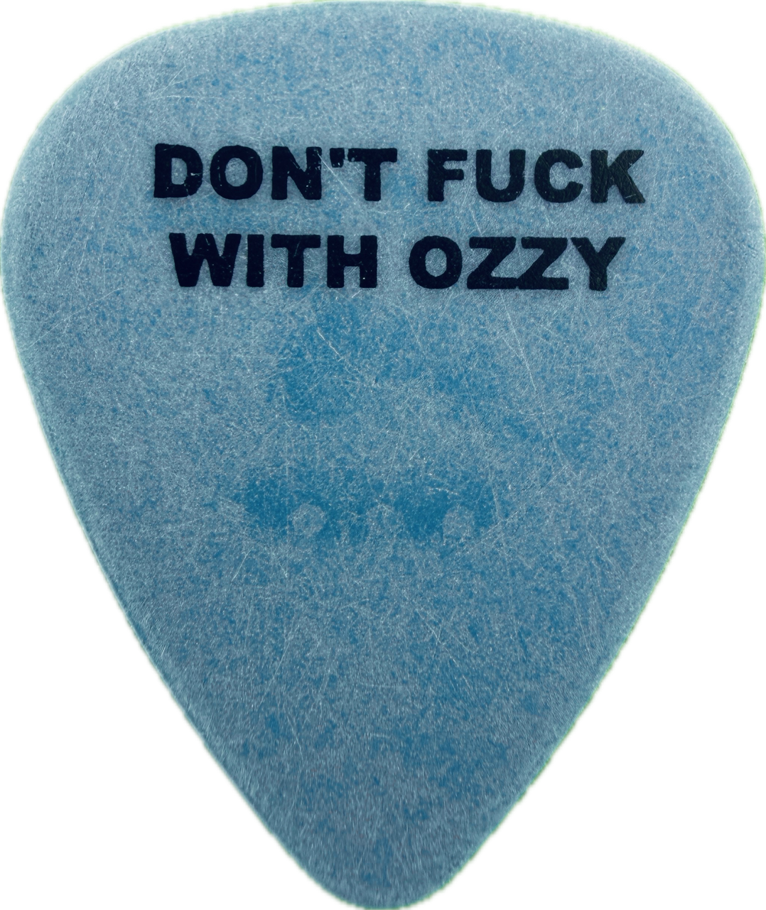 Zakk Wylde Ozzy Osbourne 2002 2002 Tour Don'T Fuck With Ozzy Guitar Pick front