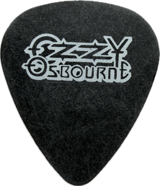 ZAKK WYLDE OZZY OSBOURNE 2002 TOUR GUITAR PICK