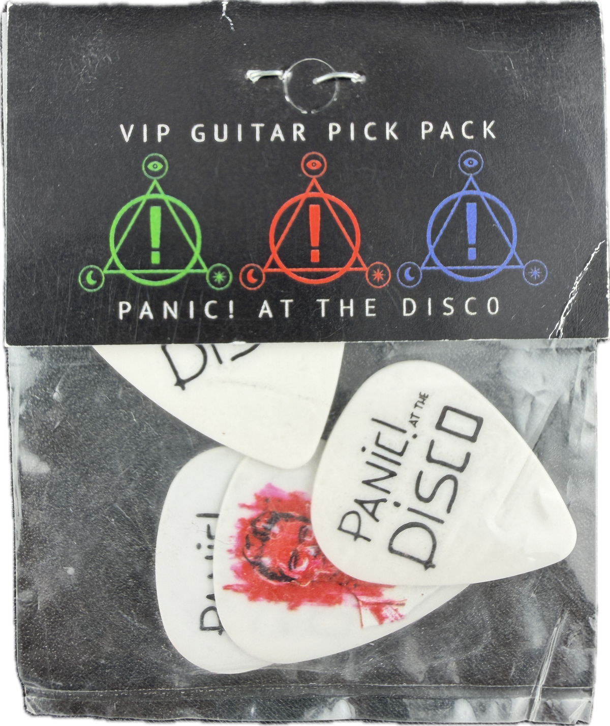 PANIC! AT THE DISCO DEATH OF A BACHELOR VIP GUITAR PICK PACK detail 1