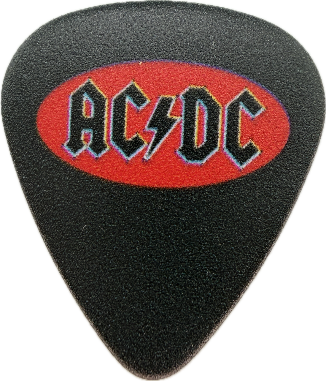 AC/DC LOGO GUITAR PICK reverse