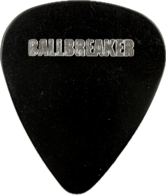 AC/DC 1995 BALLBREAKER TOUR PROMOTIONAL GUITAR PICK reverse