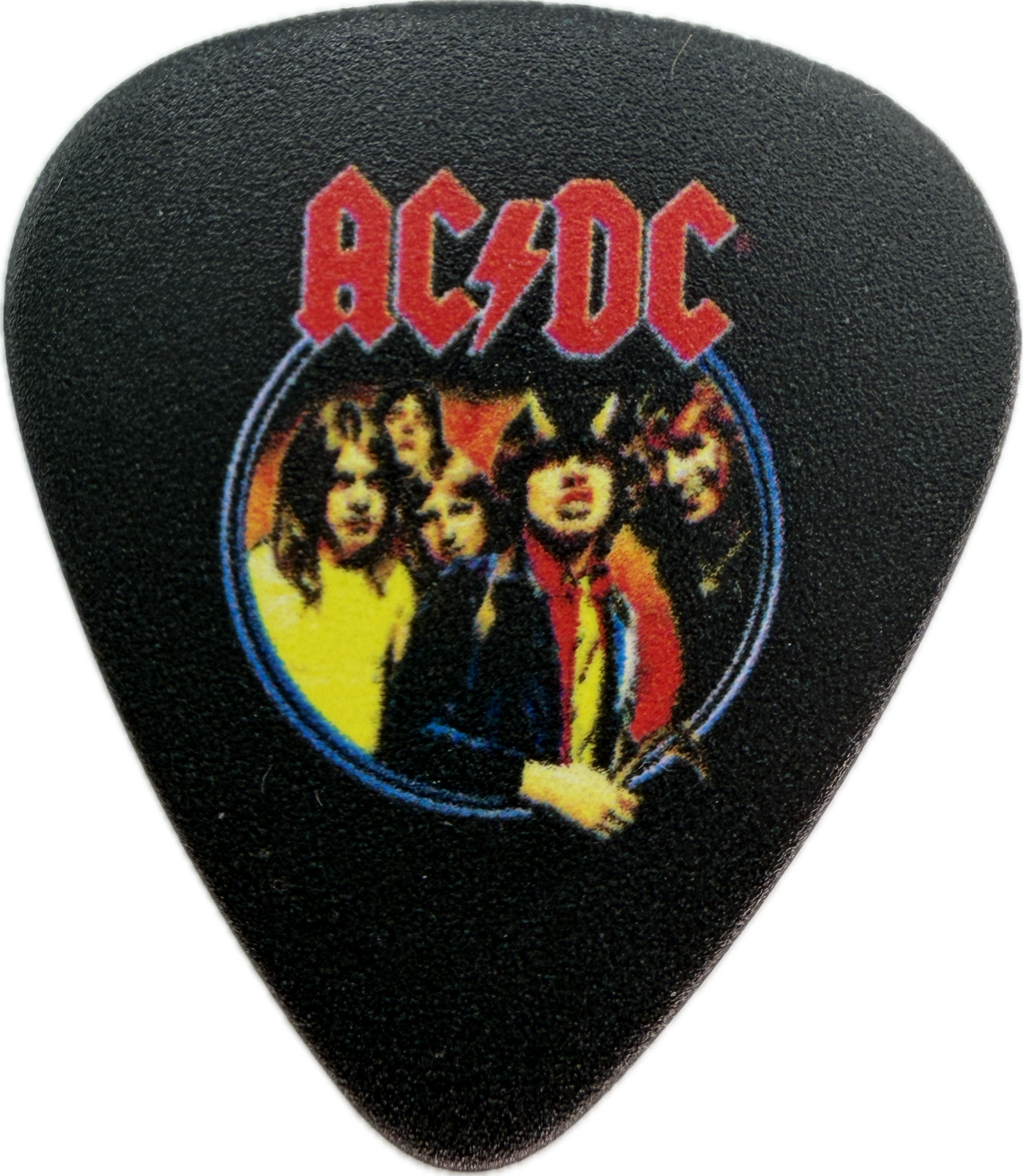 AC/DC HIGHWAY TO HELL GUITAR PICK reverse