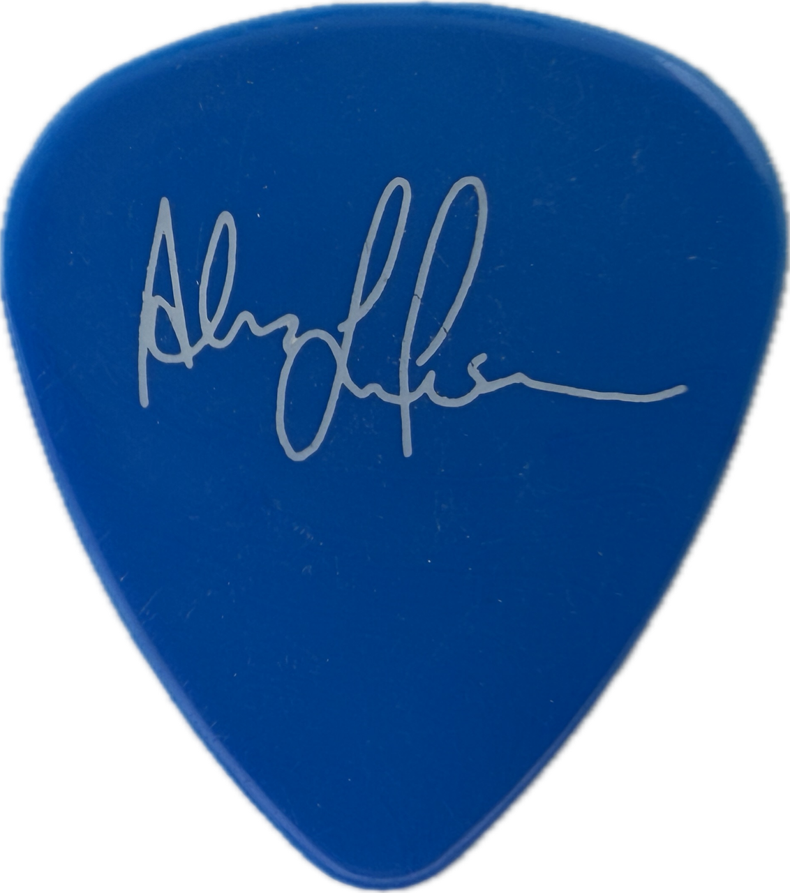 ALEX LIFESON RUSH 2004 R30 TOUR GUITAR PICK reverse
