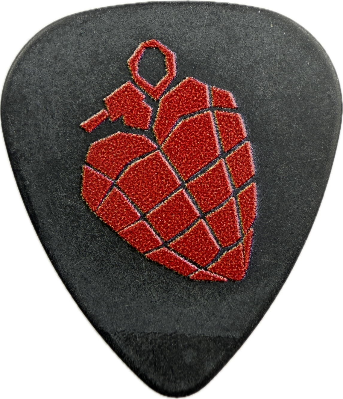 billie joe armstrong green day 2004 american idiot tour grenade guitar pick reverse pickrebel photo reverse