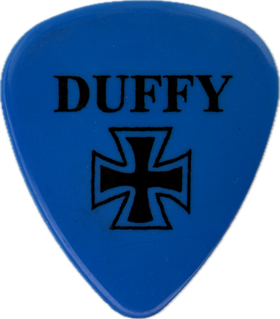 BILLY DUFFY THE CULT 2006 REUNION TOUR GUITAR PICK reverse