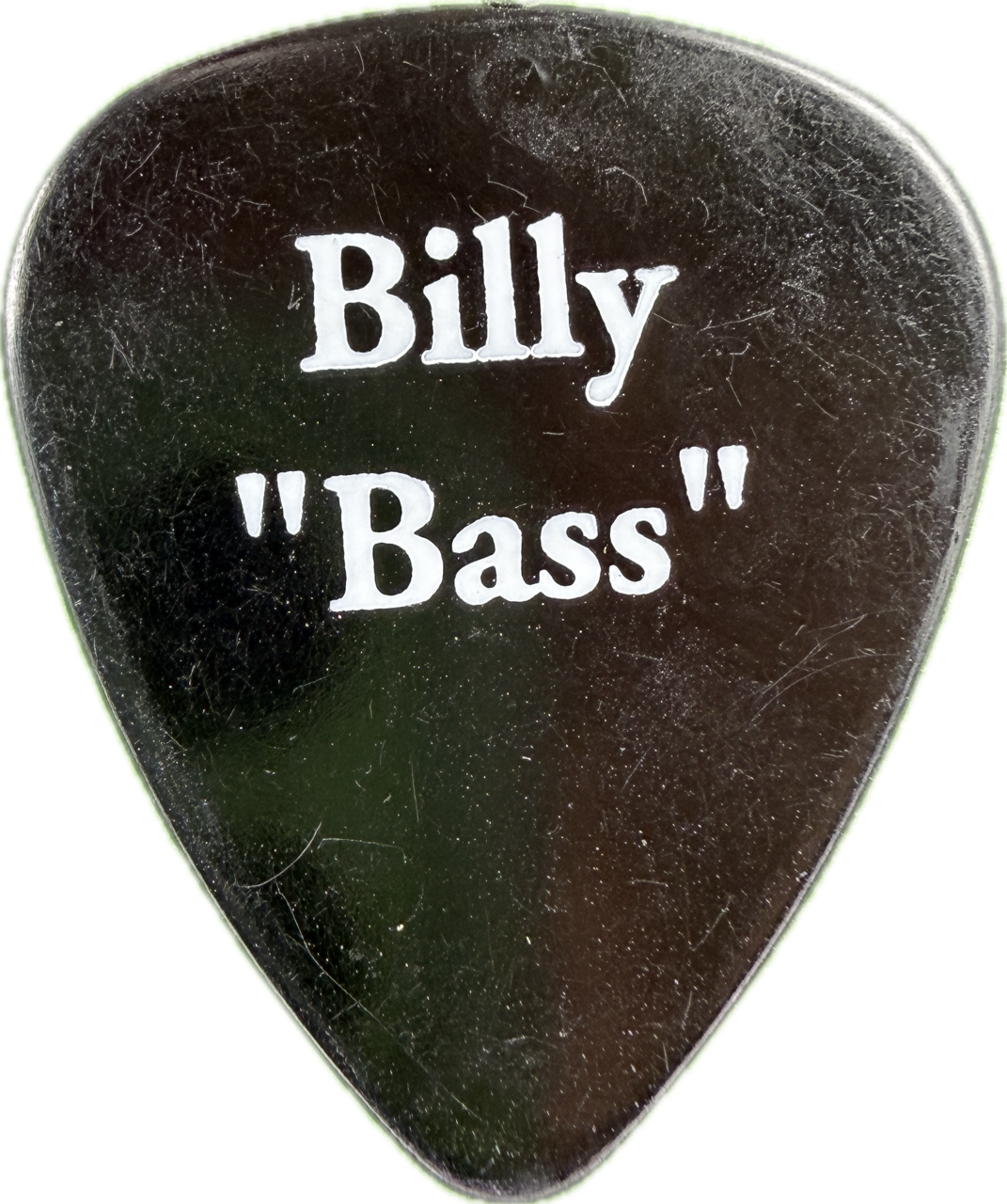 billy morrison the cult 2001 beyond good and evil tour black guitar pick reverse pickrebel photo reverse