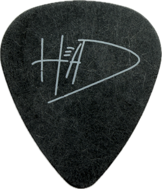 BRIAN HEAD WELCH KORN 2005 SEE YOU ON THE OTHER SIDE TOUR GUITAR PICK reverse