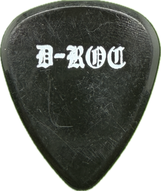 D-ROC BODY COUNT BLACK DUNLOP GUITAR PICK reverse