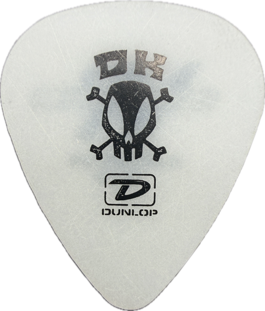 DAVE KUSHNER VELVET REVOLVER 2005 AUSTRALIAN TOUR GUITAR PICK reverse