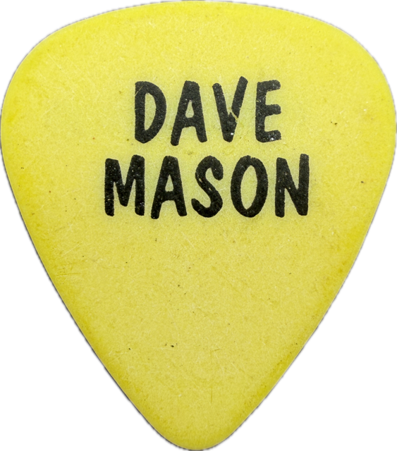 DAVE MASON FLEETWOOD MAC 1995 ANOTHER LINK IN THE CHAIN TOUR GUITAR PICK reverse