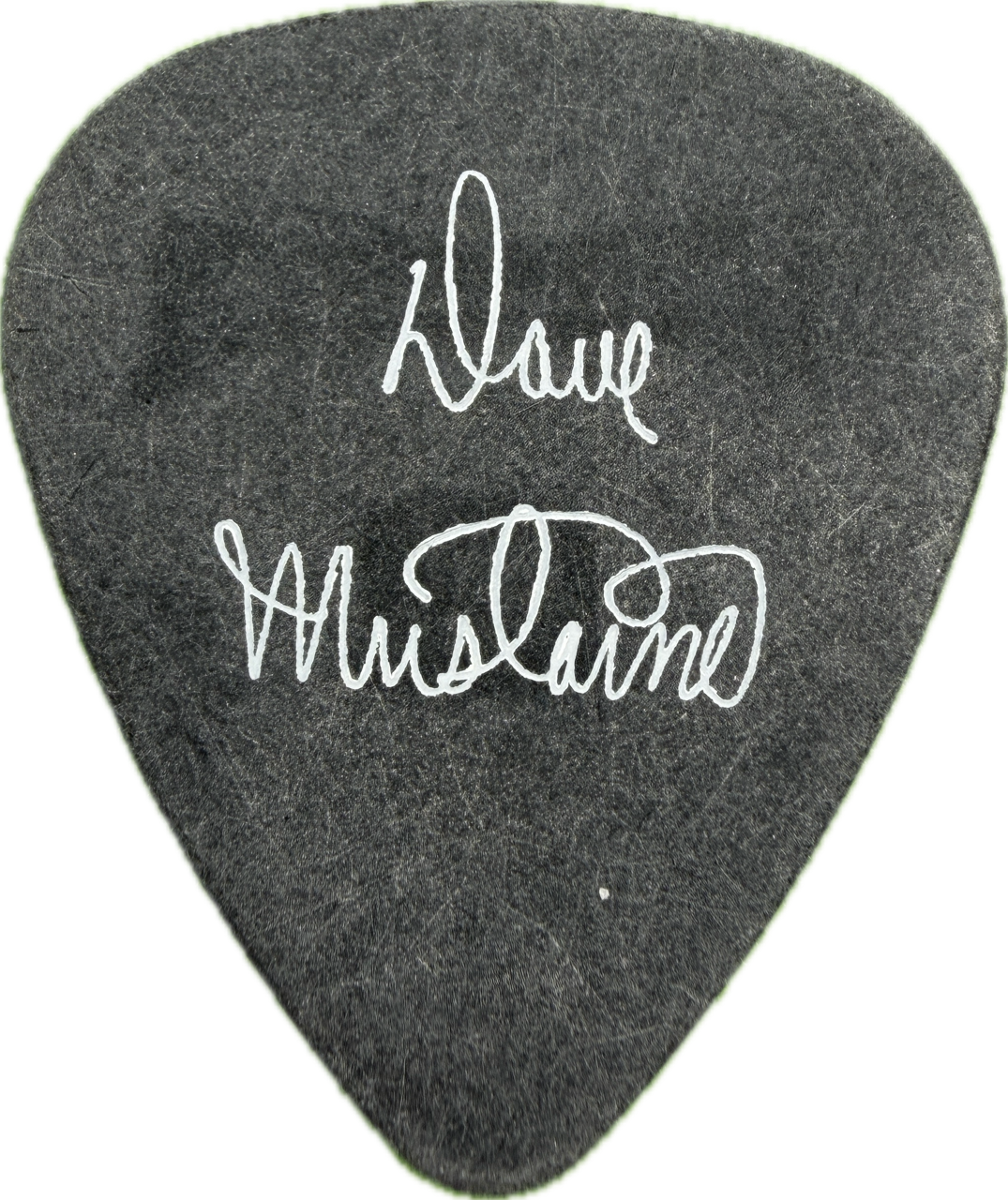 dave mustaine megadeth 2004 the system has failed tour dunlop black guitar pick reverse pickrebel photo reverse