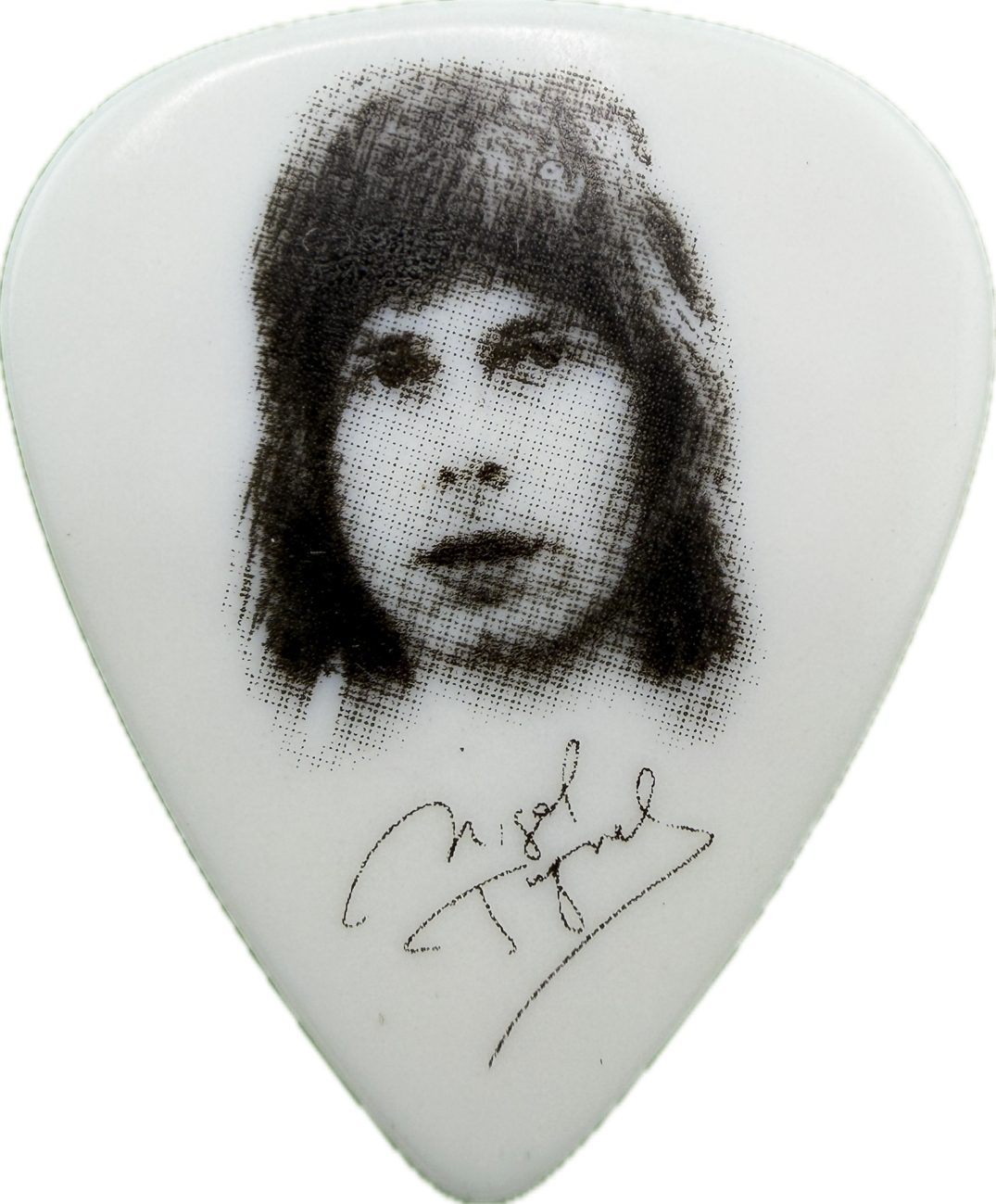 david st hubbins spinal tap 2000 vh1 the list september 2000 white guitar pick reverse pickrebel photo reverse
