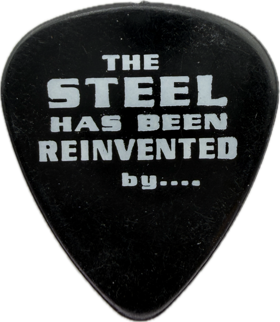 DIMEBAG DARRELL PANTERA 2001 REINVENTING THE STEEL TOUR GUITAR PICK reverse