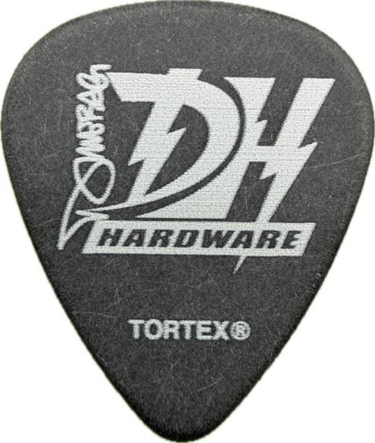 DIMEBAG DARRELL DH HARDWARE DEAN FROM HELL CFH GUITAR PICK reverse