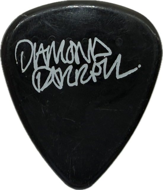 DIMEBAG DIAMOND DARRELL PANTERA COWBOYS FROM HELL GUITAR PICK reverse