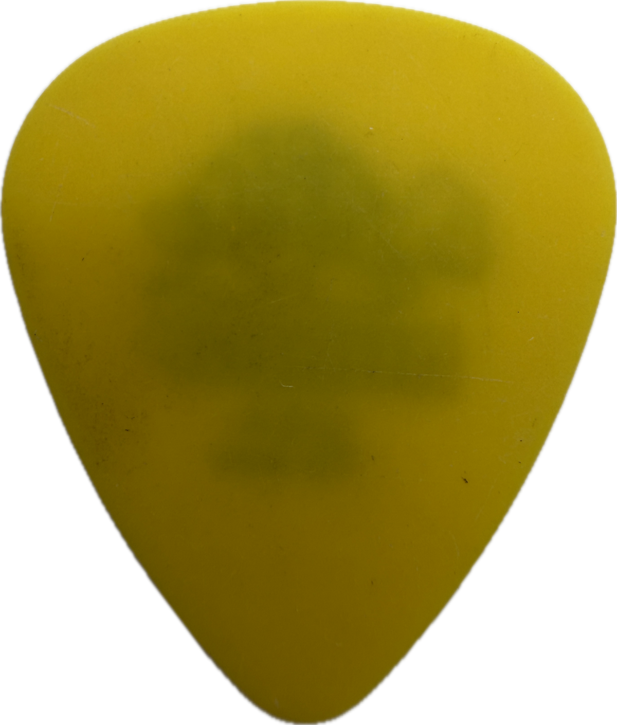 DUNLOP TORTEX STANDARD YELLOW GUITAR PICK reverse