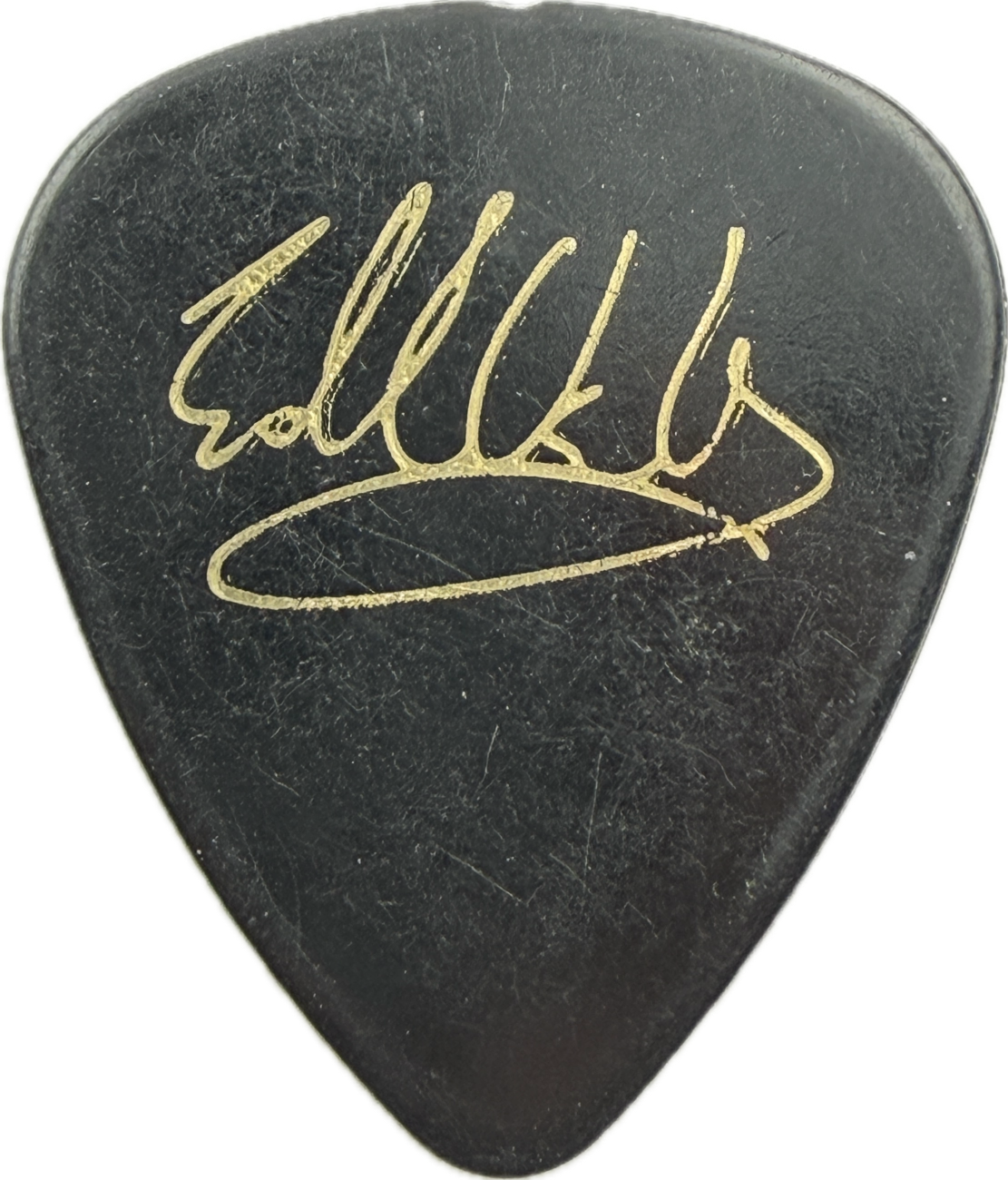EDDIE VAN HALEN EVH 2003 STUDIO TOUR GUITAR PICK reverse