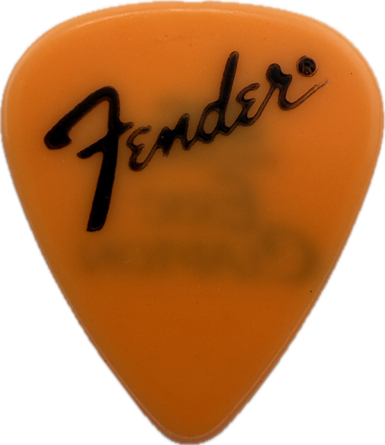 ERIC CLAPTON 1992 JVC PRESENTS TOUR GUITAR PICK reverse