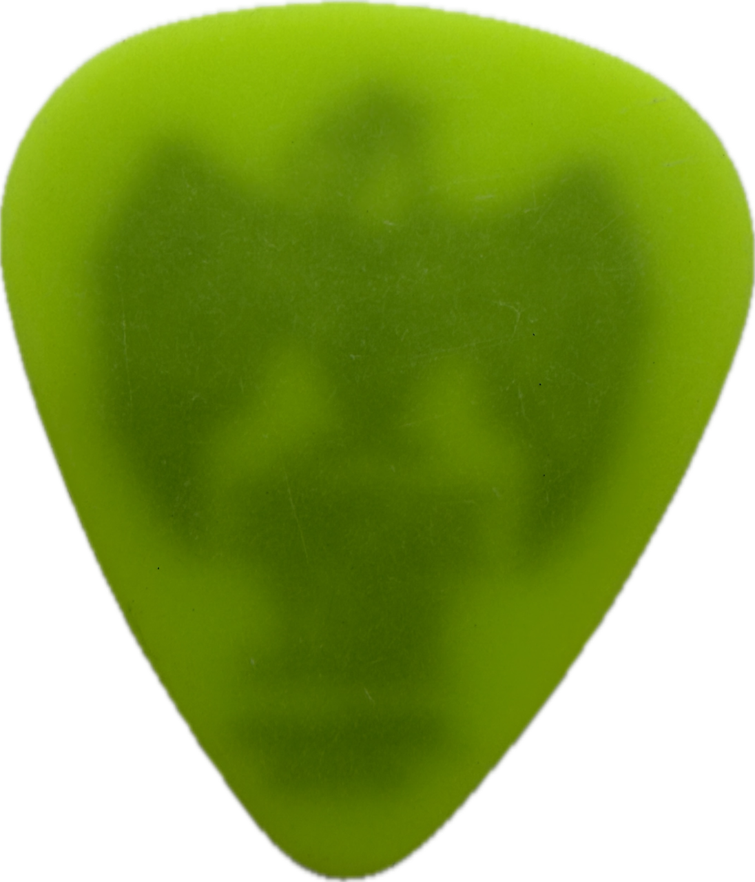 ERNIE BALL EVERLAST .88MM GREEN GUITAR PICK reverse