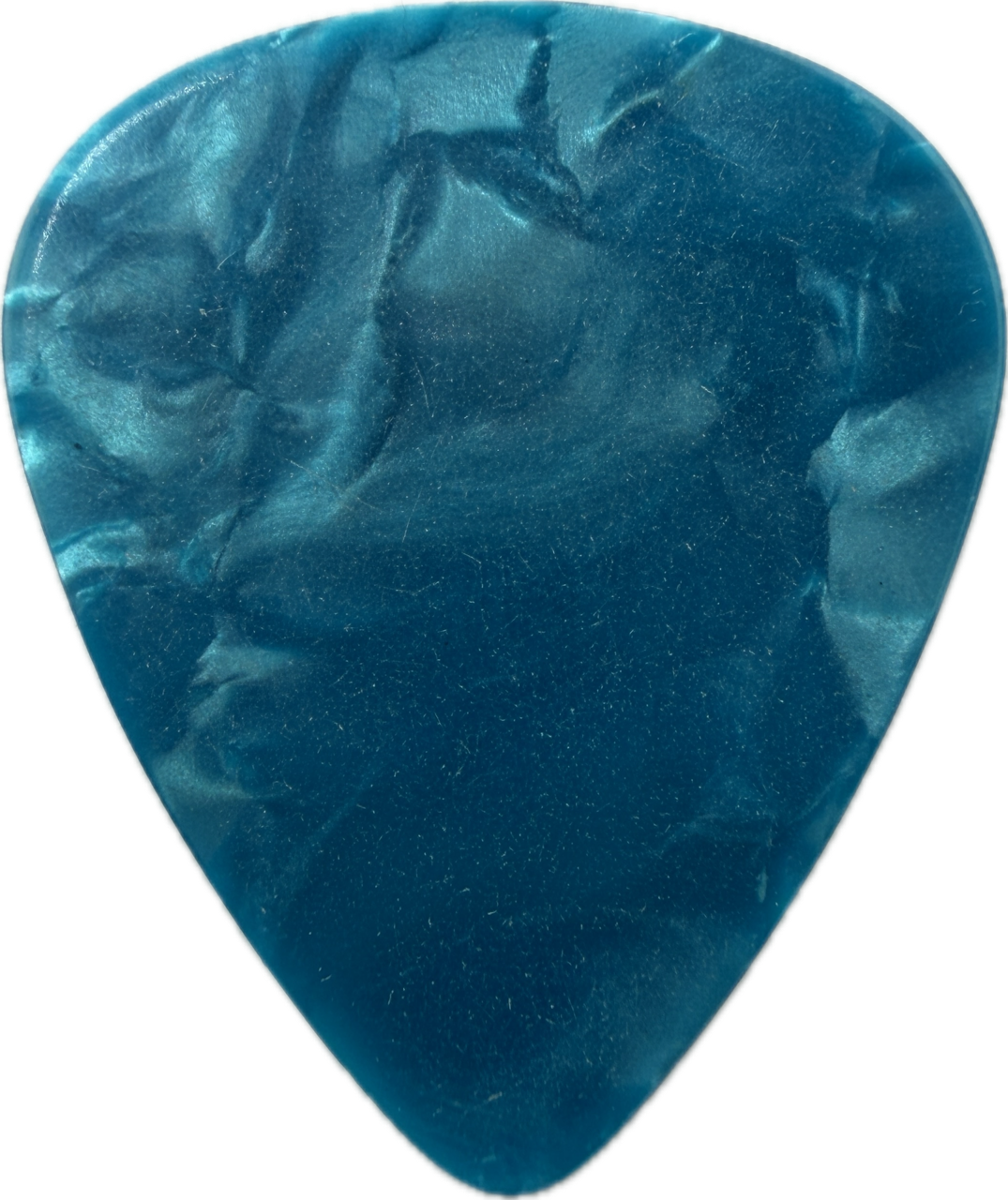 FENDER PREMIUM CELLULOID 351 THIN BLUE GUITAR PICK reverse