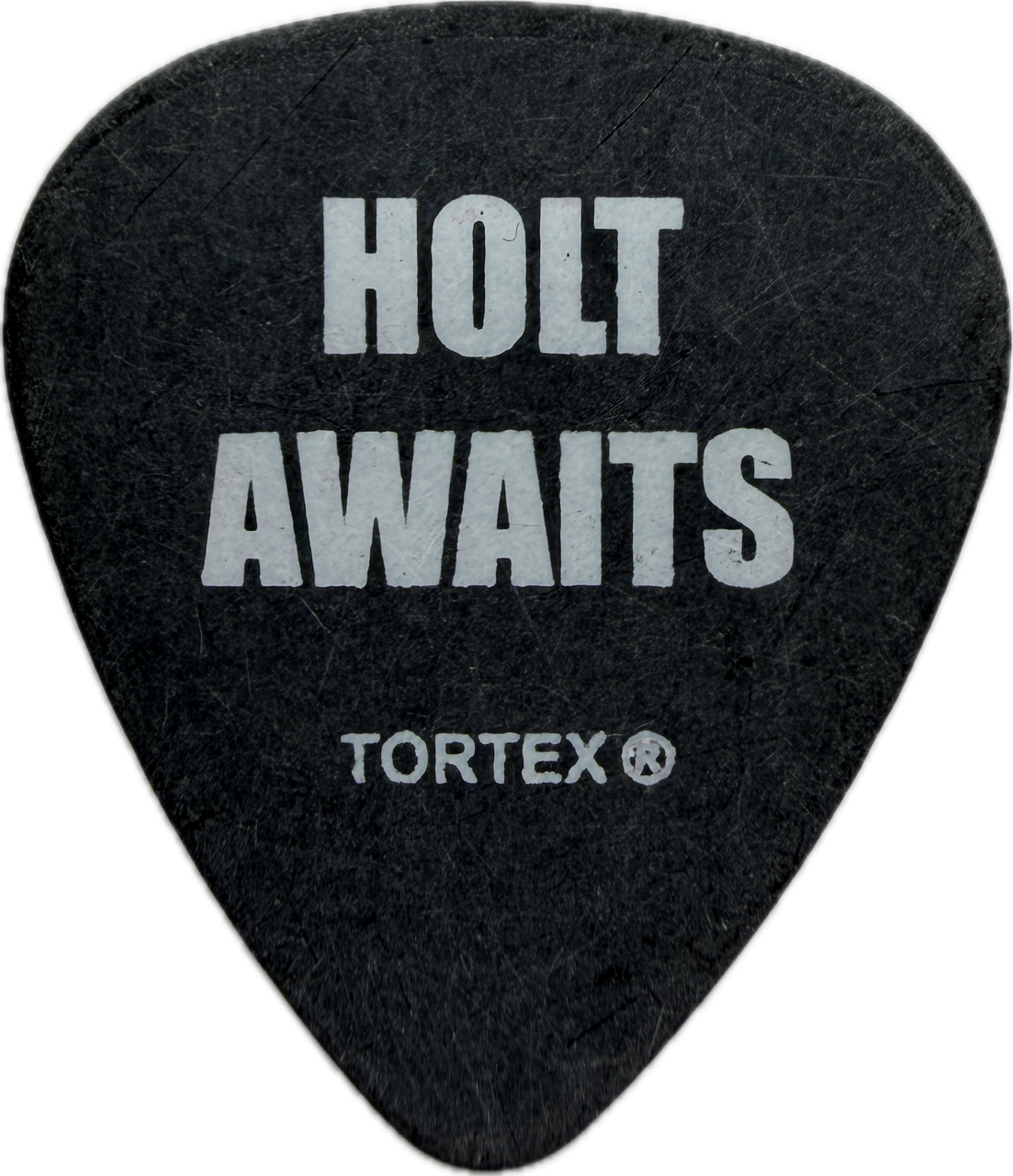 GARY HOLT SLAYER 2011 HELL ON EARTH TOUR HOLT AWAITS GUITAR PICK reverse