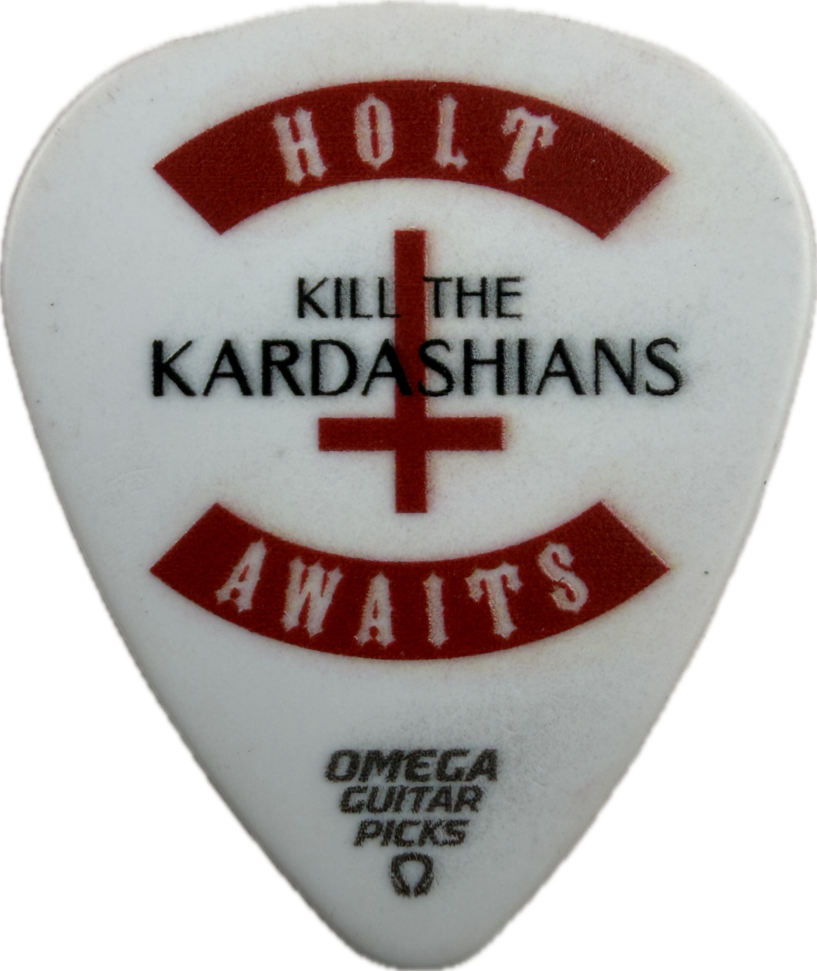 gary holt slayer kill the kardashians caitlyn jenner guitar pick reverse pickrebel photo reverse
