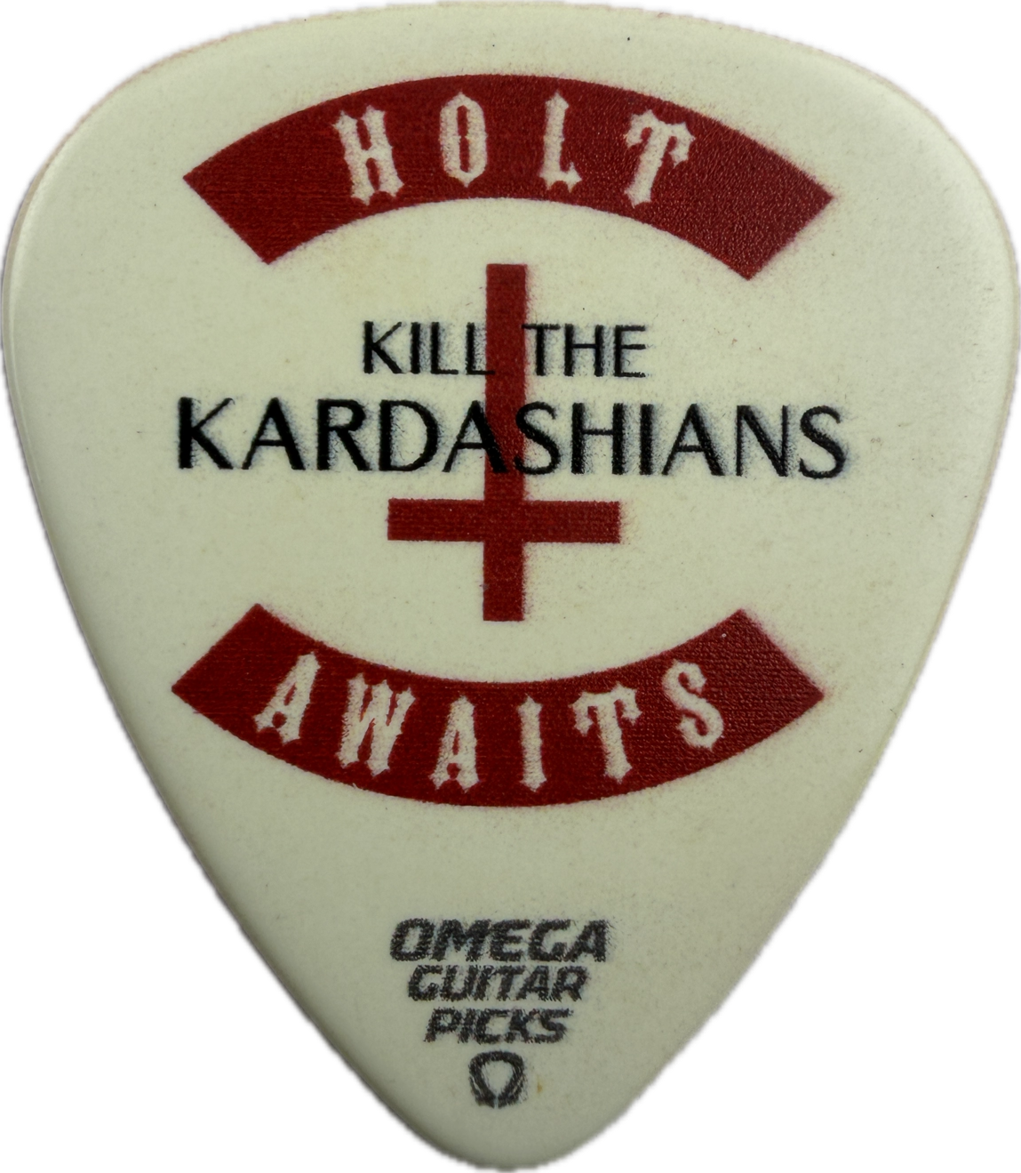gary holt slayer kill the kardashians kendall jenner guitar pick reverse pickrebel photo reverse