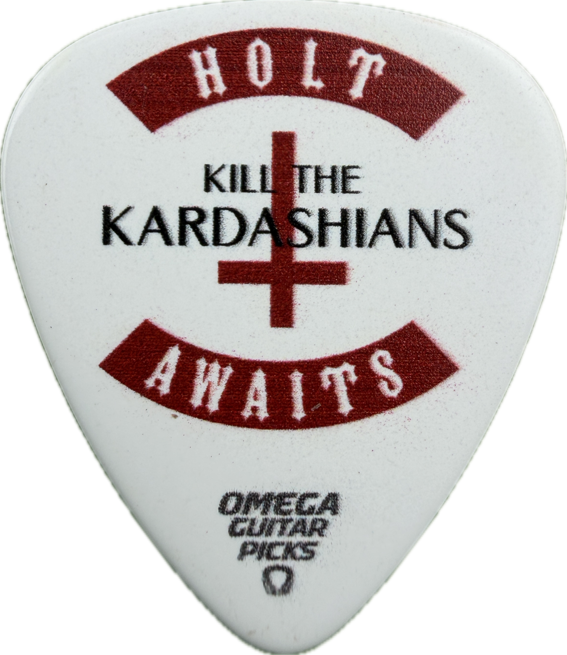 gary holt slayer kill the kardashians kendall jenner portrait guitar pick guitar pick reverse pickrebel photo reverse