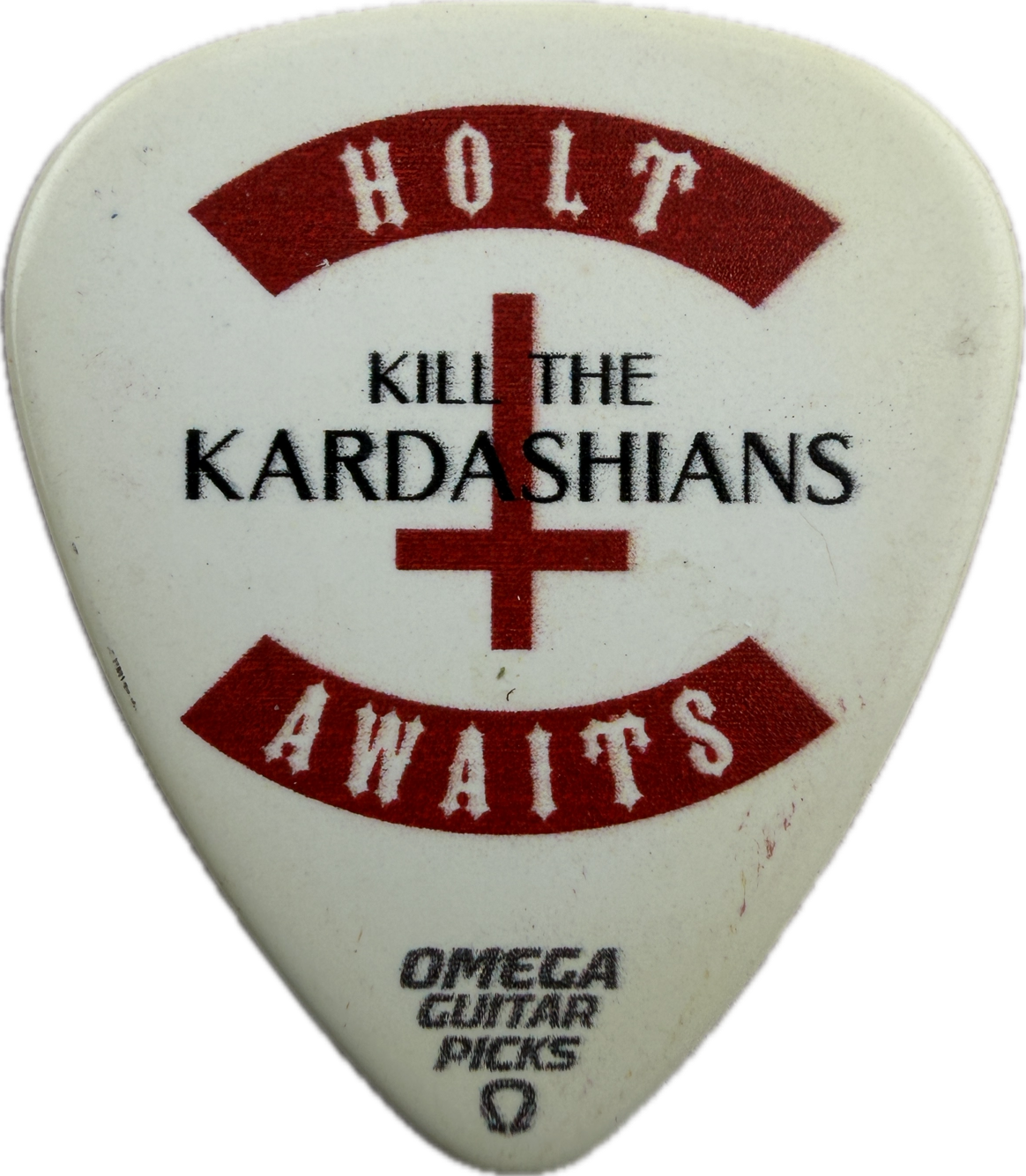 gary holt slayer kill the kardashians khlo kardashian guitar pick reverse pickrebel photo reverse