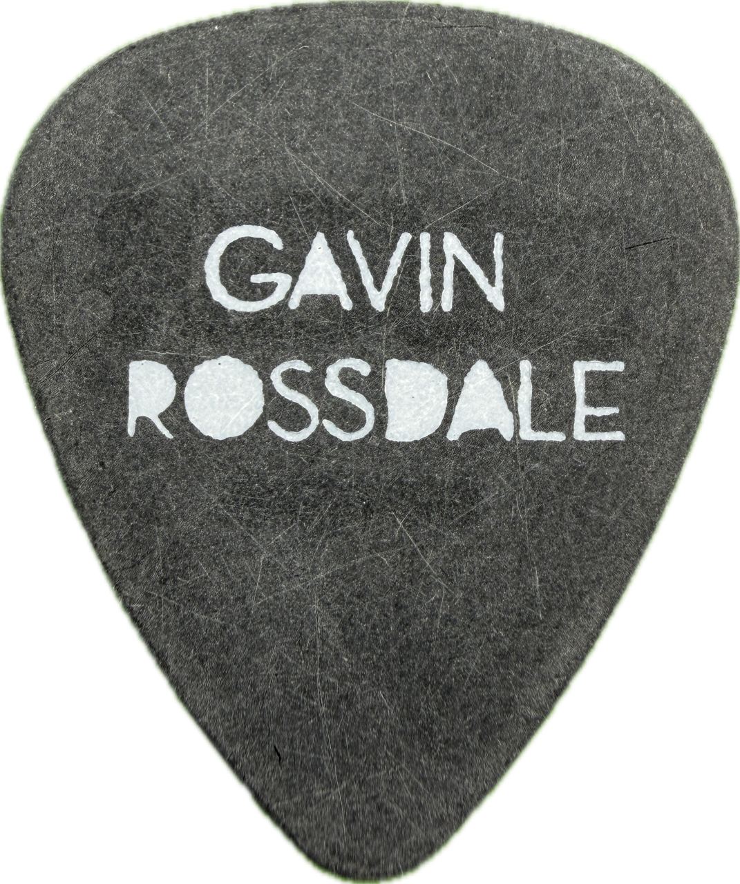 gavin rossdale bush 2012 the sea of memories tour dunlop black tortex tortex guitar pick reverse pickrebel photo reverse