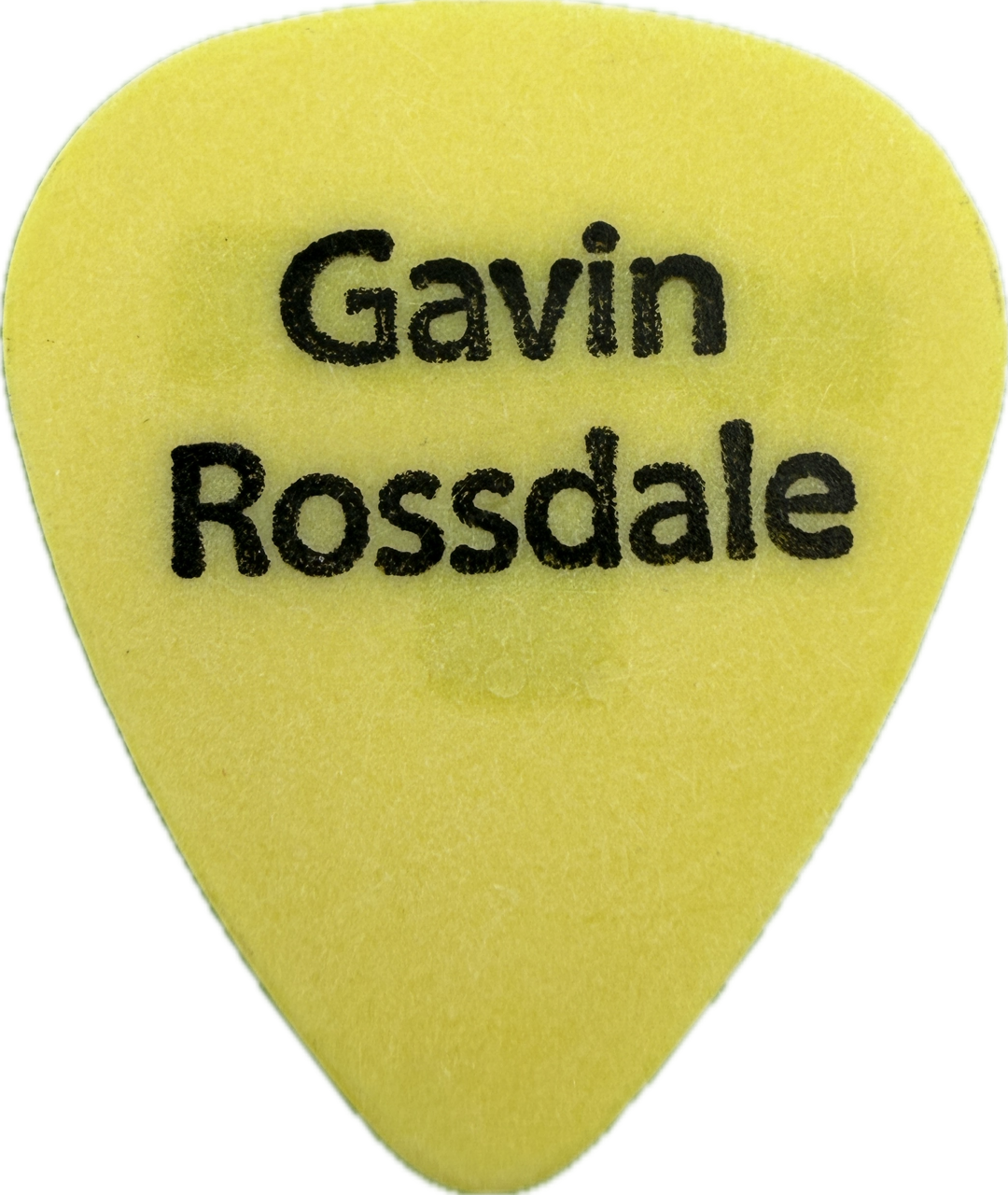 gavin rossdale institute 2005 distort yourself tour dunlop yellow guitar pick reverse pickrebel photo reverse