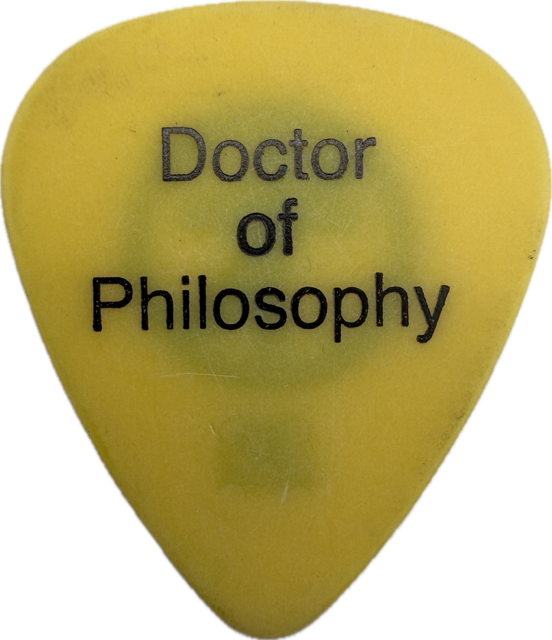 GREG HETSON BAD RELIGION 2005 THE EMPIRE STRIKES FIRST TOUR GUITAR PICK reverse