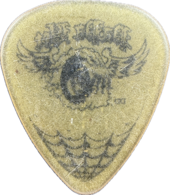 JAMES HETFIELD METALLICA 2008 DEATH MAGNETIC TOUR GUITAR PICK reverse
