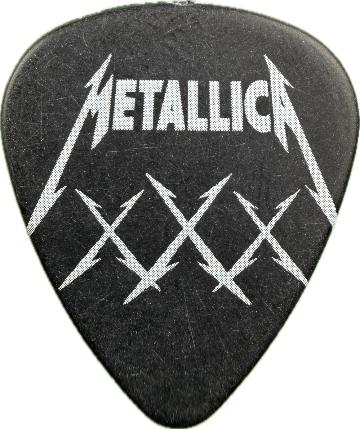 james hetfield metallica 2011 30th anniversary tour skull black guitar pick reverse pickrebel photo reverse
