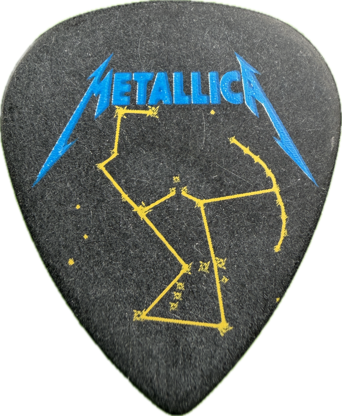 james hetfield metallica 2012 orion festival tour orion black guitar pick reverse pickrebel photo reverse