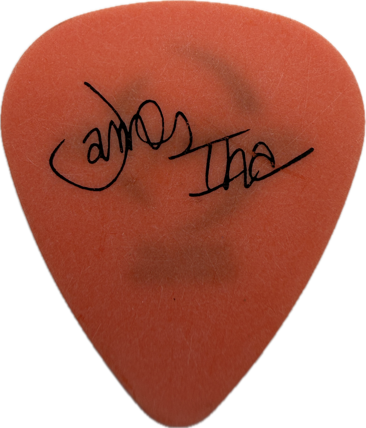 james iha a perfect circle 2004 emotive tour orange tortex dunlop orange dunlop tortex tortex guitar pick reverse pickrebel photo reverse