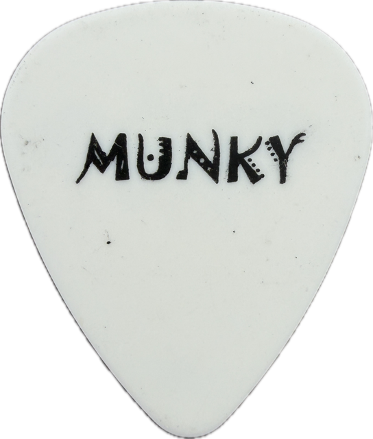JAMES MUNKY SHAFFER KORN 2010 REMEMBER WHO YOU ARE TOUR GUITAR PICK reverse