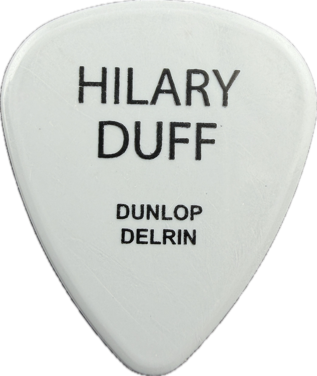 jay gore hilary duff 2004 tour guitar pick reverse pickrebel photo reverse